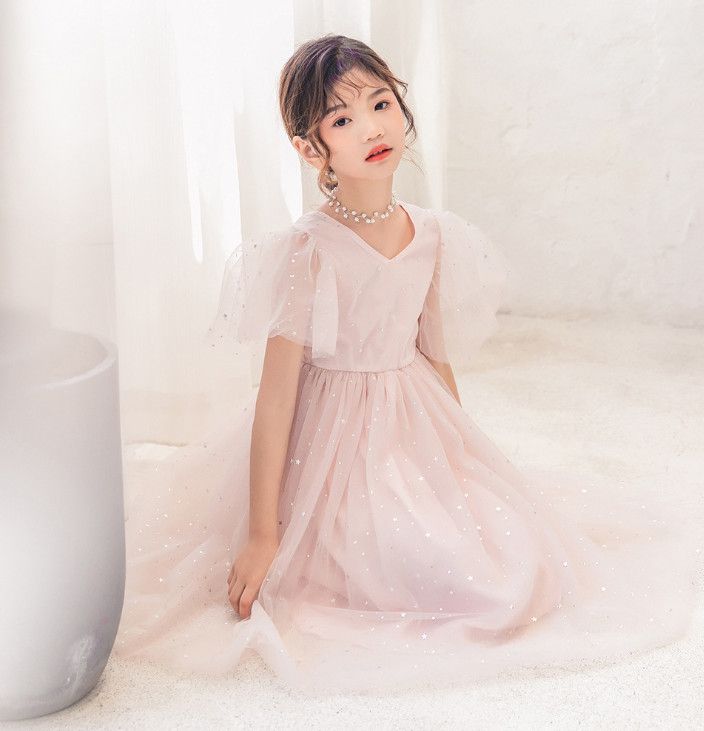 Compra Moda Big Kids Lectins Gauze Vestidos Viejas Chicas Falbala Fly Funda  Vestido Niños Encaje Tulle Princess Ropa A3133 Barato | Entrega Rápida Y  Calidad | Es.Dhgate