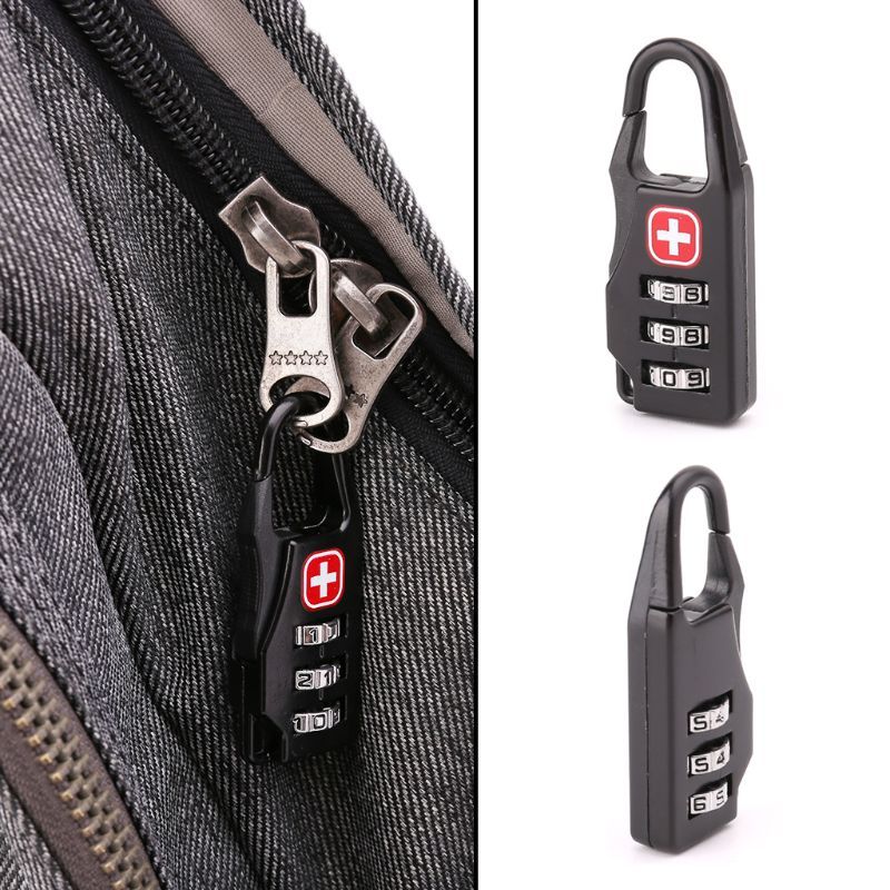 suitcase zipper lock