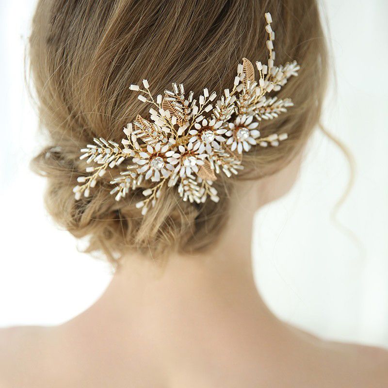 wedding hair jewelry combs