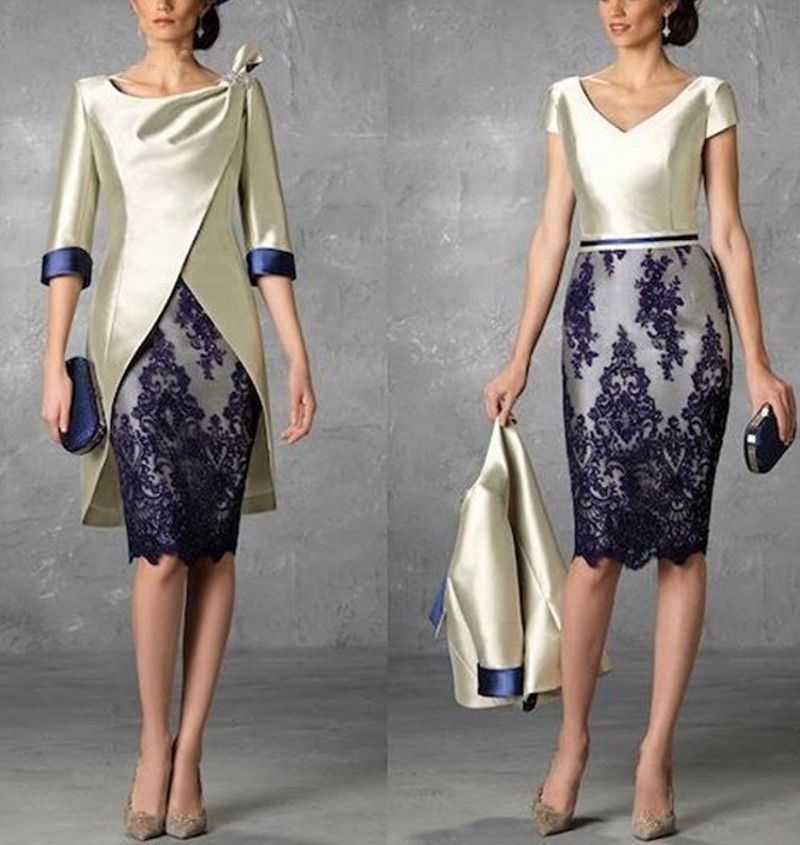 vestidos cortos para la mamá de la novia - Gran venta