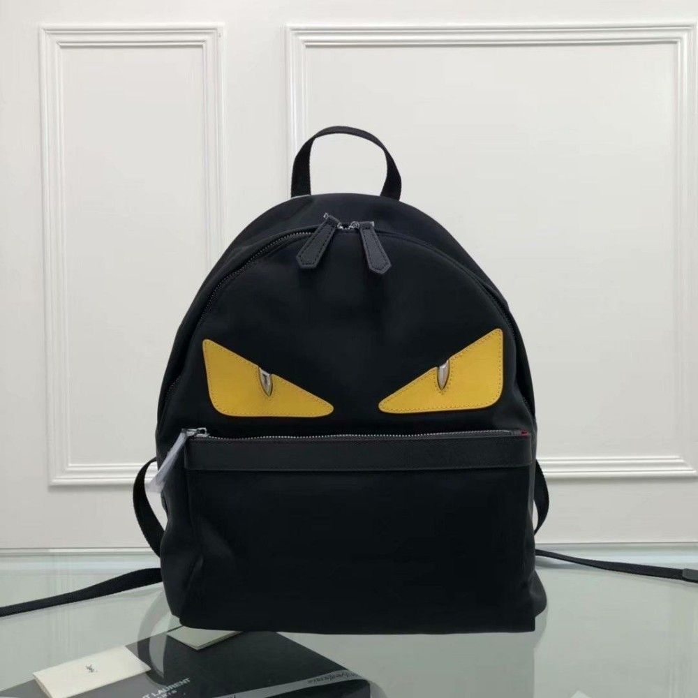Fadi Brand Designer Backpacks Famous Brand Backpack Genuine Leather Top  Quality F Brand Bags Stitching Eye Large Size 34*38*16 1000400 From  Sanxun10, $107.31 | DHgate.Com