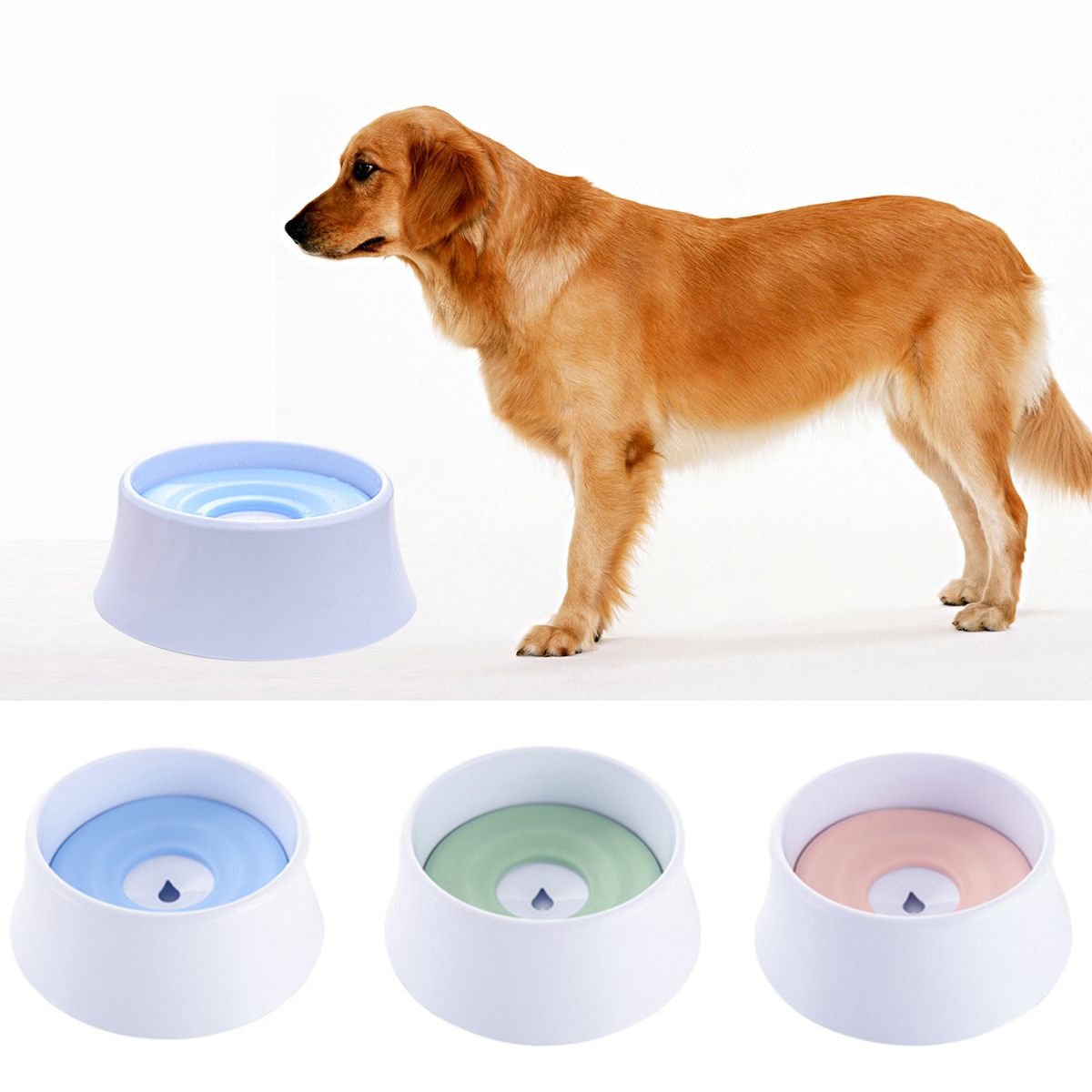 slow water bowl for dogs