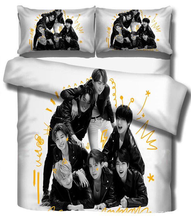 New Arrival BTS Bedding Set Microfiber 