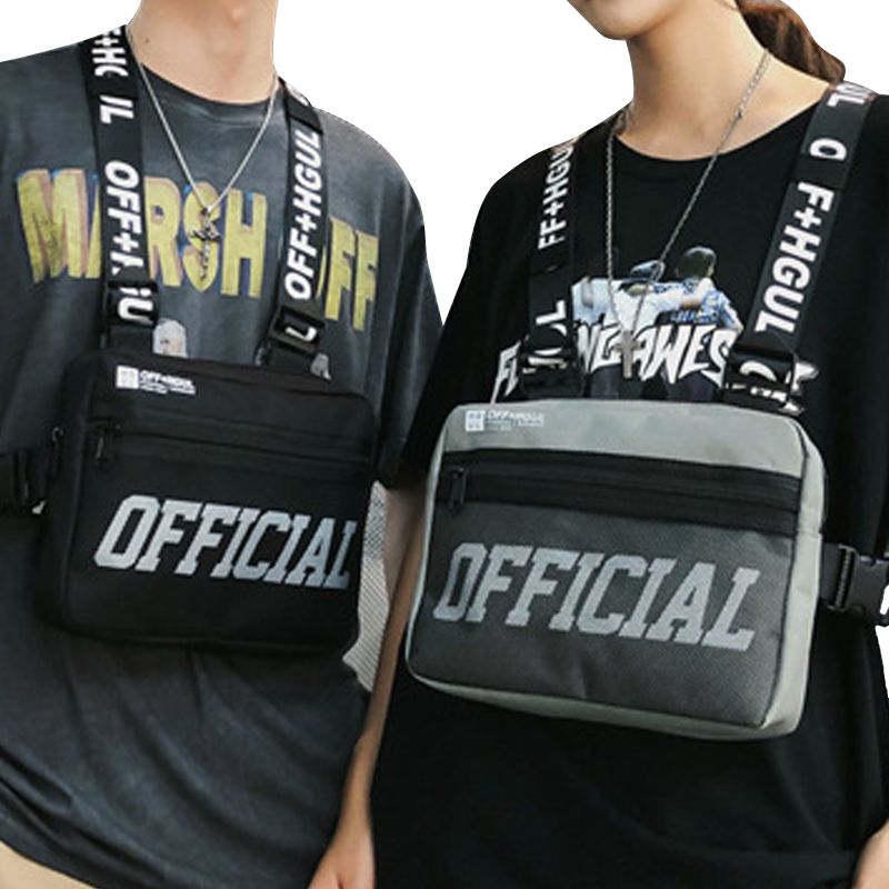 trendy chest bag