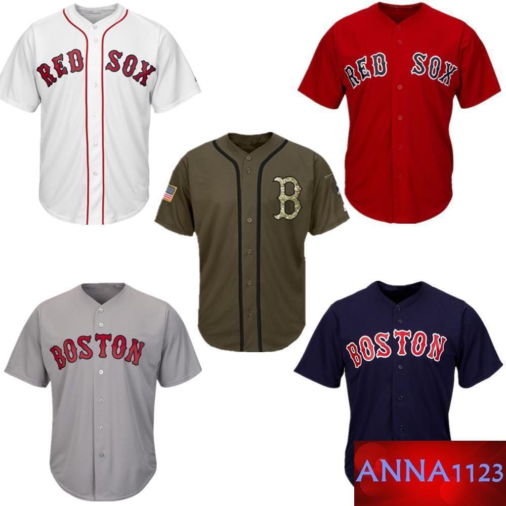 blank red sox jersey