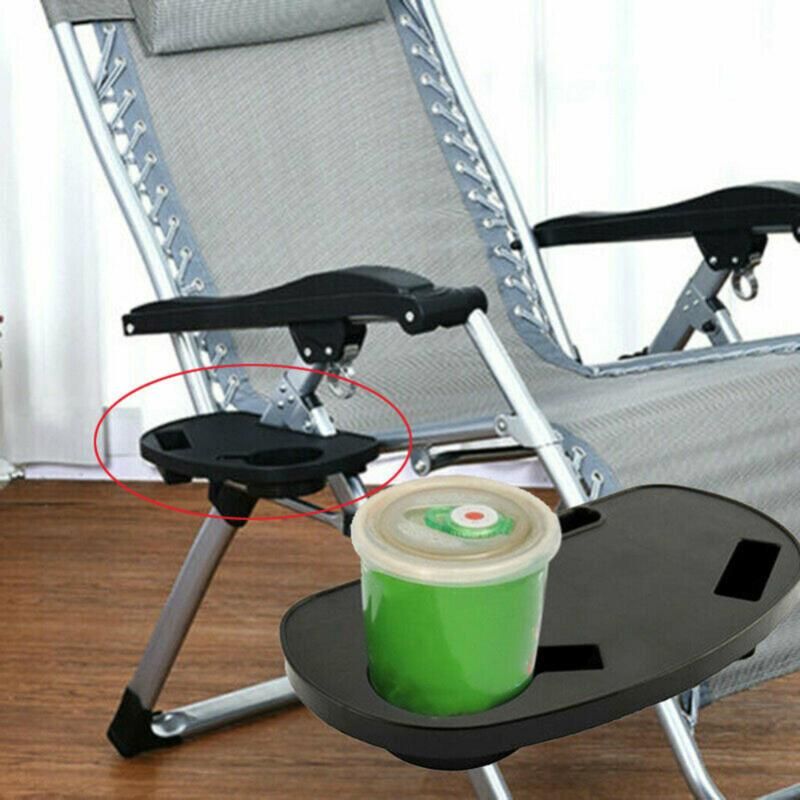 beach chair with side table