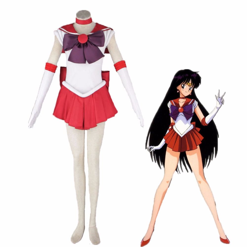 Sailor Moon Sailor V uniform Cosplay Costume Custom Made free shipping