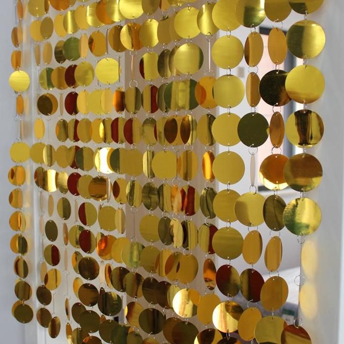 compre fiesta festival de las lentejuelas de pvc cortina decorativos de interiores cortinas diy disfraces izquierda y derecha biparting abrir nueva a