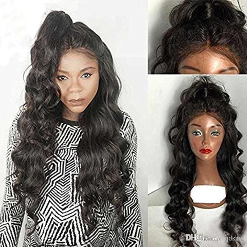 Human Lacefront Wigs Loose Curls Hairstyles For Black Women