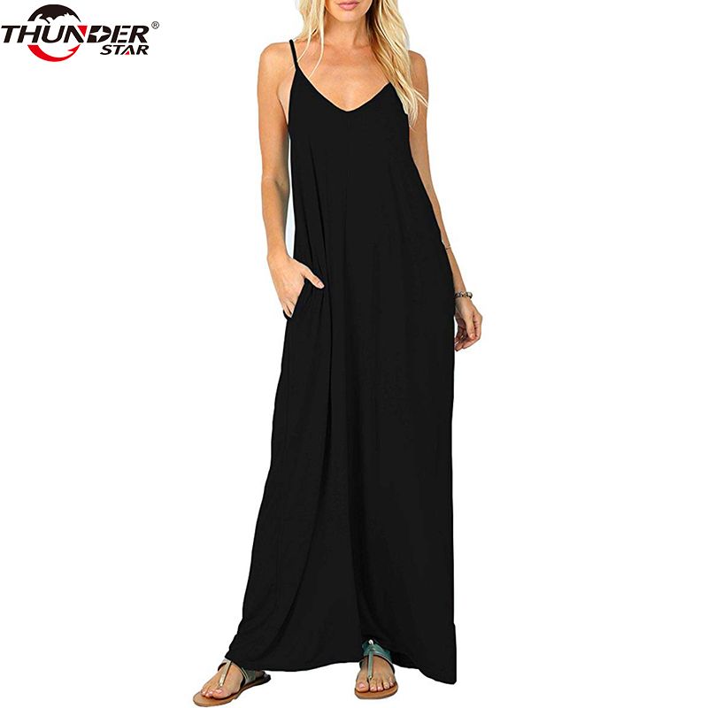 plain long dress