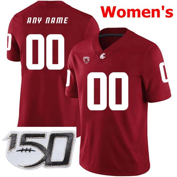 Womens Red with 150th Patch