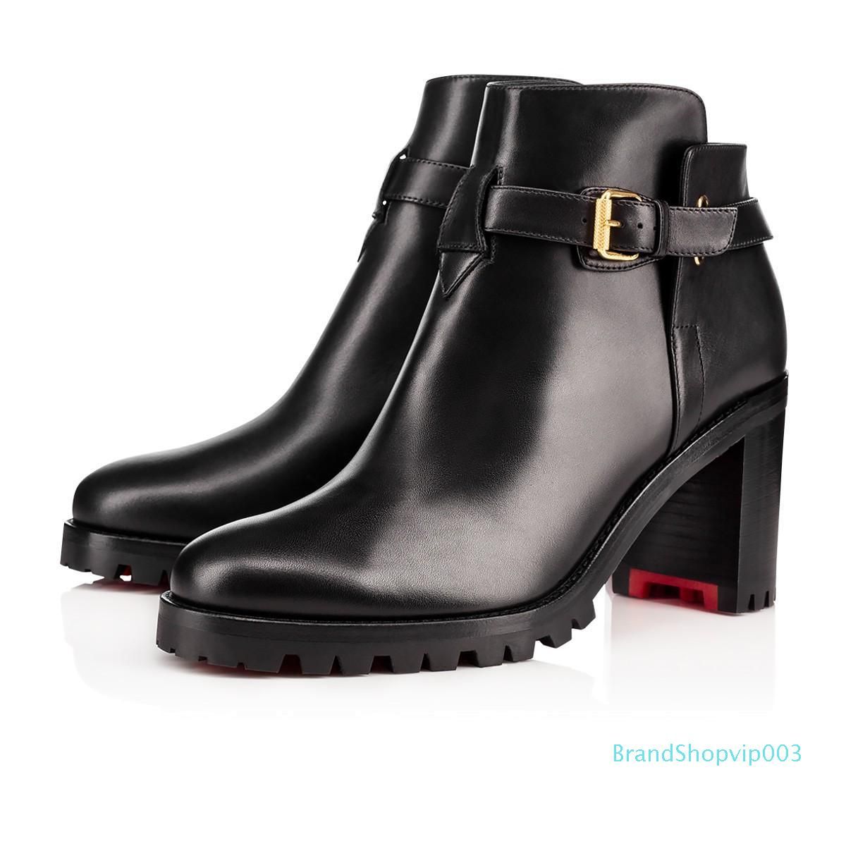 womens black leather ankle boots sale 
