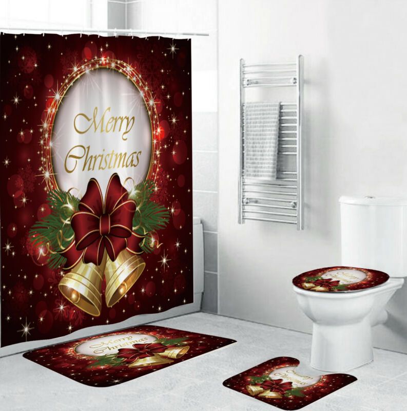 photo Christmas Bathroom Sets dhgate com