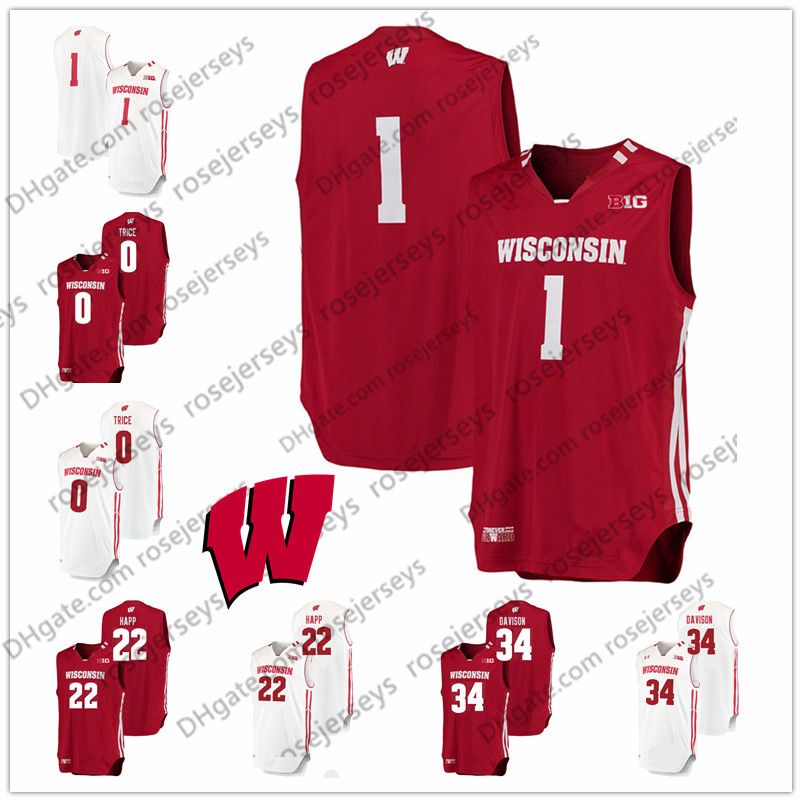 ethan happ basketball jersey