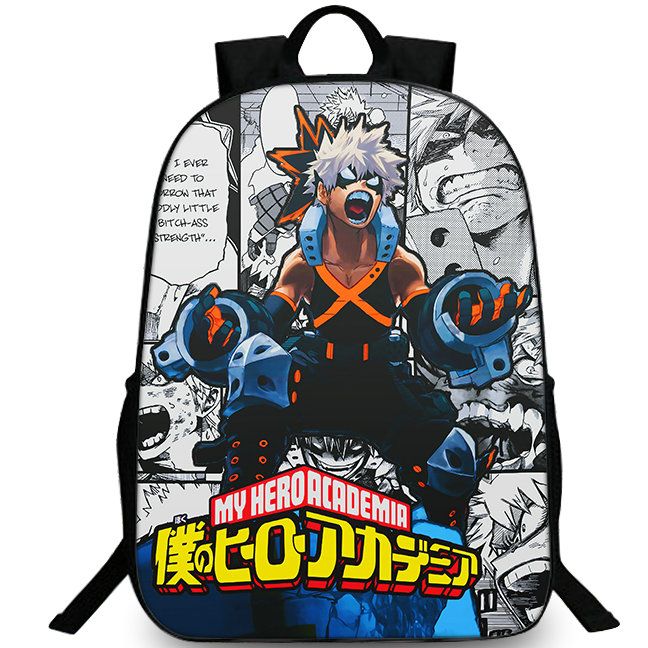 Bakugou Katsuki Backpack My Hero Academia Day Pack Ground Zero School Bag  Cartoon Packsack Picture Rucksack Sport Schoolbag Outdoor Daypack Under $50  From Tpx_backpack | DHgate.Com