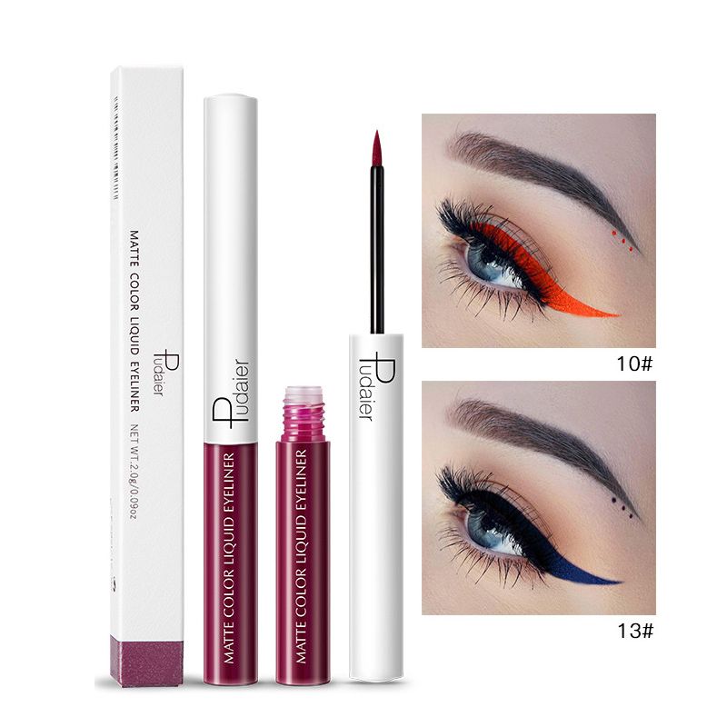 satin al pudaier mat sivi eyeliner su gecirmez uzun omurlu pigment yesil mor kirmizi turuncu renk seksi goz kalemi parti guzellik kozmetik tl7 79