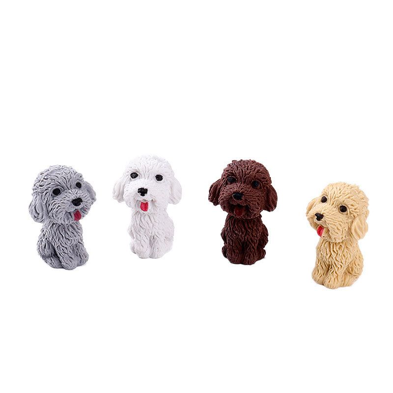 New Novelty Cartoon Animal Dog Eraser Stationery Supplies Kids Gift Random Color New Novelty Cartoon Animal Dog Eraser Stationery Supplies Kids Gift Random Color