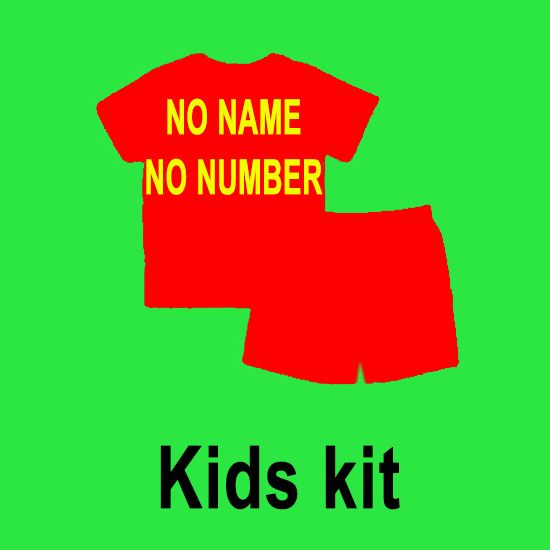 Kids Kit No Name No Number