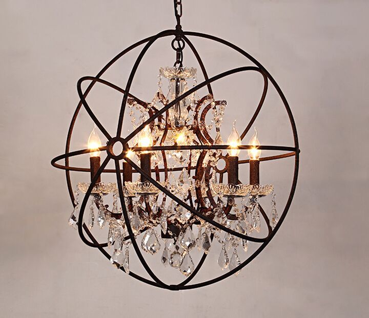 Rh Industrial Lighting Restoration Hardware Vintage Crystal