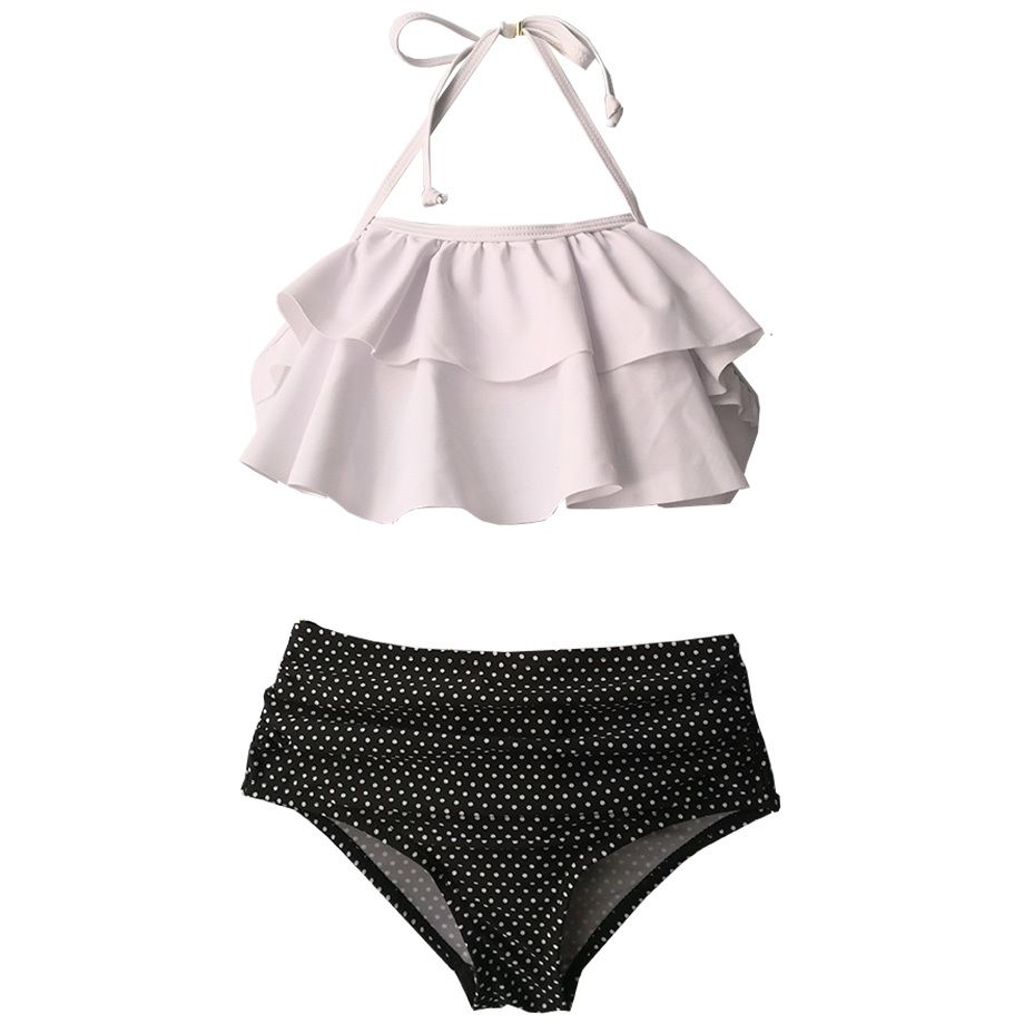 high waisted swimsuits for kids