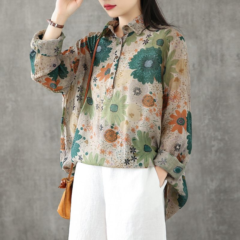 loose linen shirt womens