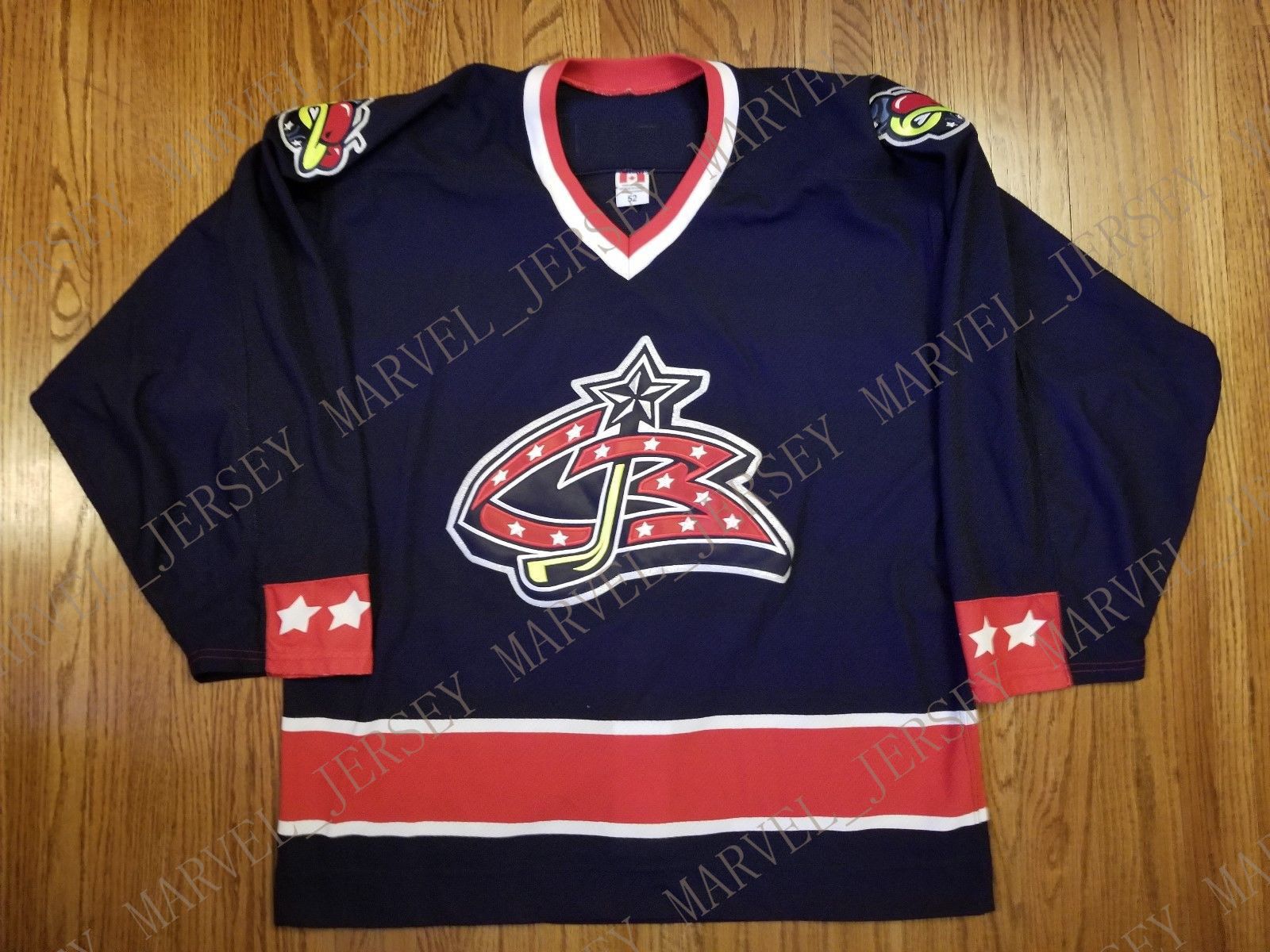 columbus blue jackets old jersey