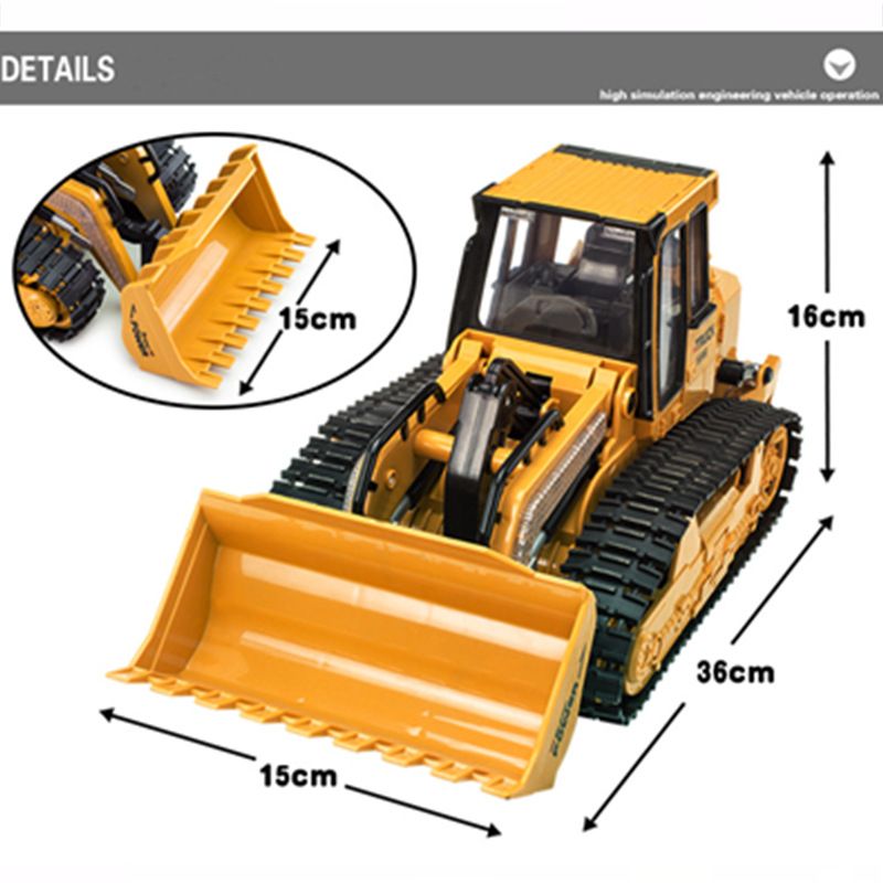 remote control bulldozer toys
