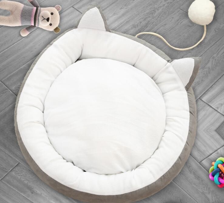 teddy oval dog bed