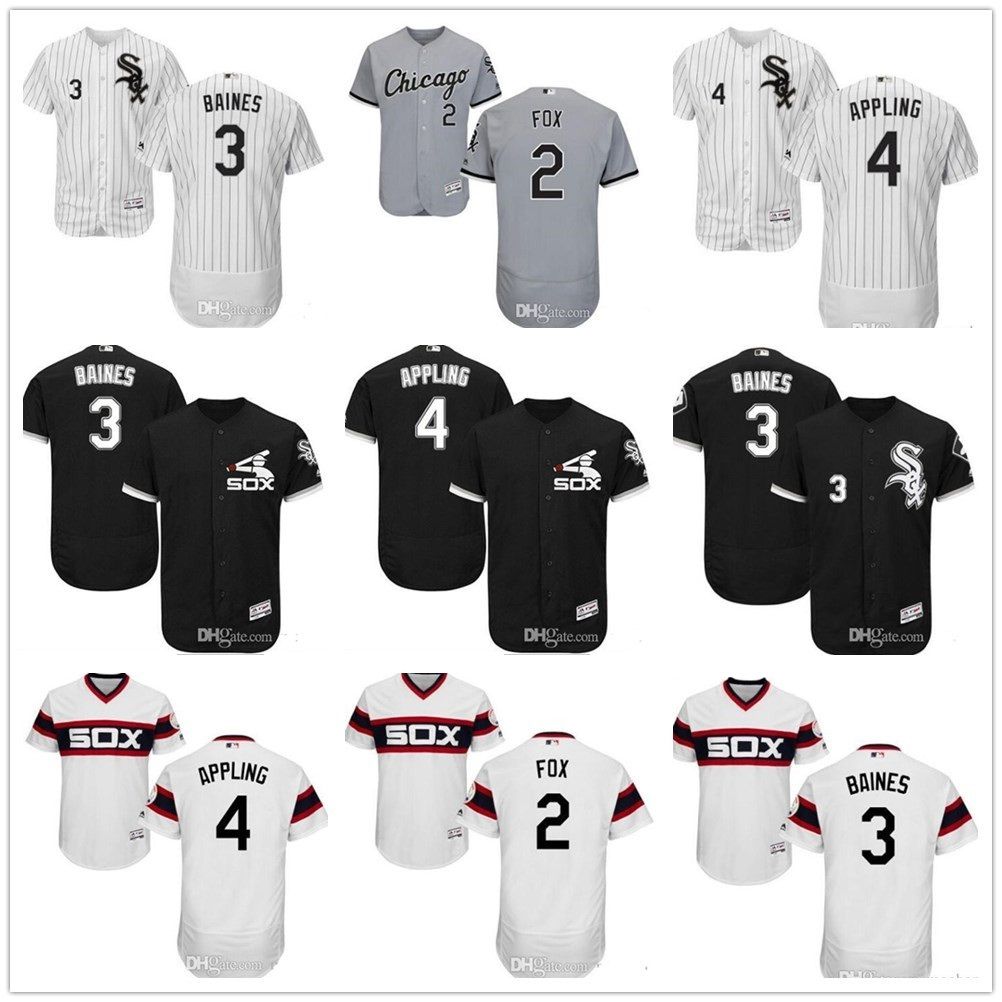 2020 Custom Men Women Youth White Sox 