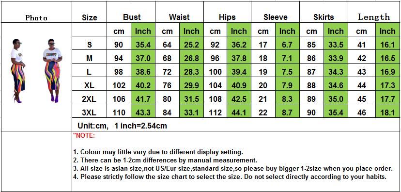 Womens Clothing Chart