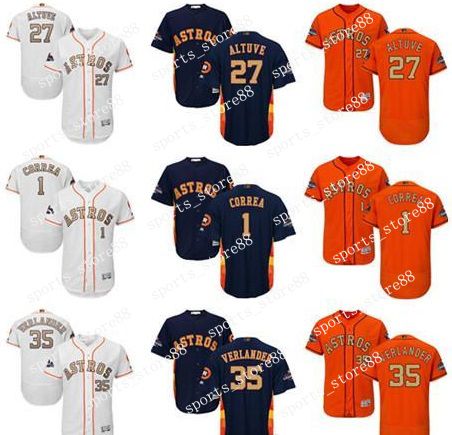 astros white and gold jersey