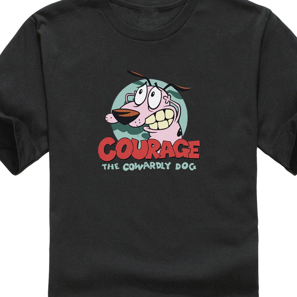 Polera Hombre Algodon Coraje El Perro Cobarde2 