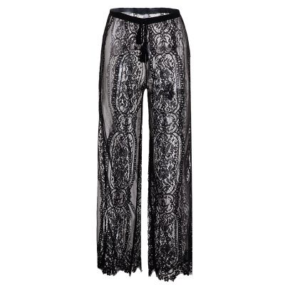 2019 Nueva moda playa Mujeres de Pantalones de campana Pantalones acampanados Mediados de