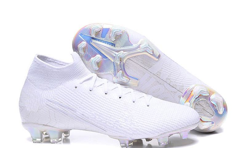 nuovo white soccer cleats