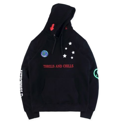 Compre Travis Scott Astroworld Moletom Com Capuz Bordado Happyface Camisola Hip Hop Com Capuz De Nihsadsdao123456, $252,66 | Pt.Dhgate.Com