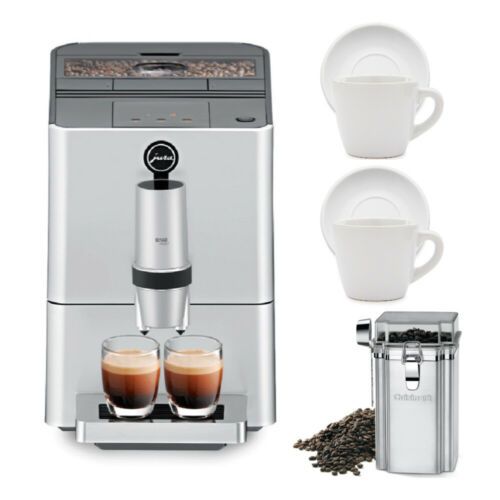 Compra Jura ENA 15106 Micro 5 Máquina De Café Automática Plata Con Las  Tazas Bundle Barato | Entrega Rápida Y Calidad | Es.Dhgate