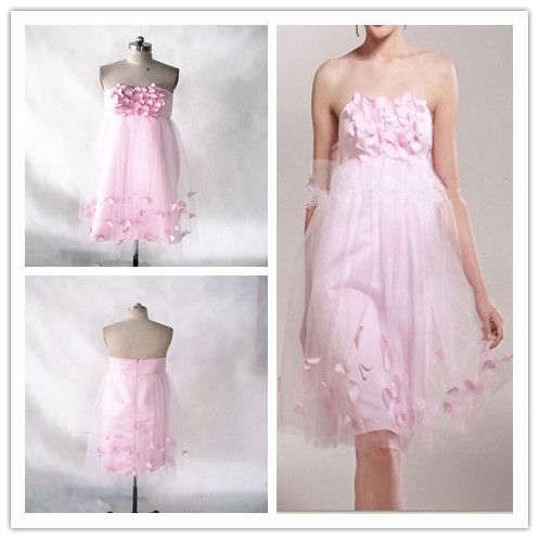 blush dresses bridesmaid