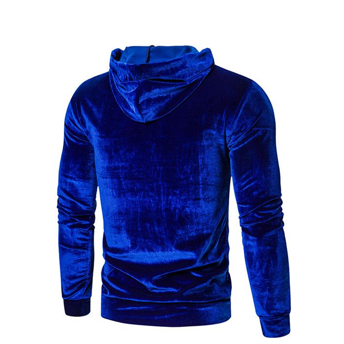 velvet pullover moletom com capuz
