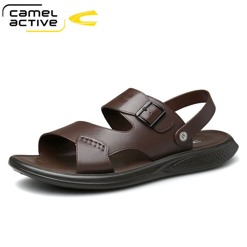 mens leather sandals clearance uk