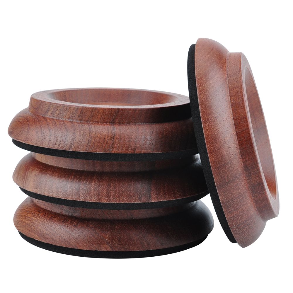 Hardwood Upright Piano CASTER Caster Cup,Pure Sapeliwood Piano CASTER