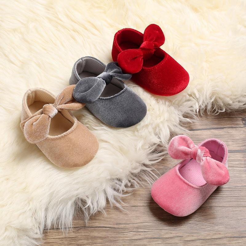 es Bebé Ocio Arco Zapatos Niños Recién Nacidos Niñas Primeros Caminantes Nuevos Zapatos De Moda Para Bebés 0 De 5,1 € | DHgate