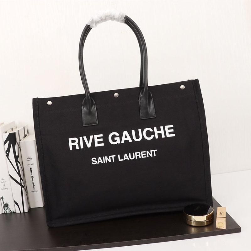 998 2019 New Luxury Tote Bag Womens Rive Gauche Tote Bag Classic Print  Large Capacity Canvas Making Luxury Atmosphere Model: F59929 From  Szak_ming4, $107.54