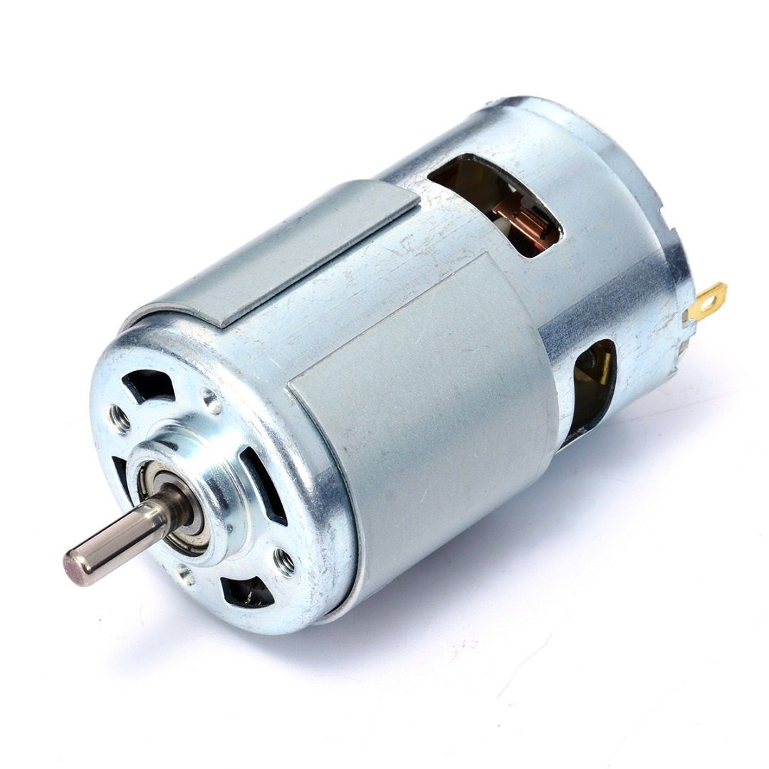 775 DC 12V 12000rmp Motor Ball Bearing Large Torque High Power Low Noise 2x