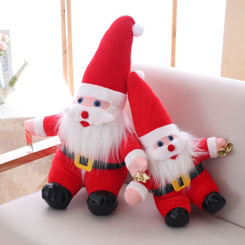 stuffed santa claus doll