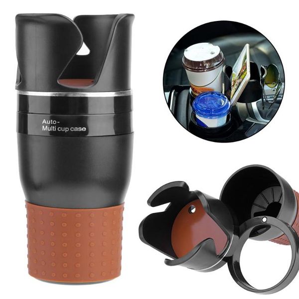 Multifunctional Adjustable Car Cup Holder Expander Adapter Base Tray Car  Drink Cup Bottle Holder Auto Car Stand Organizer| 