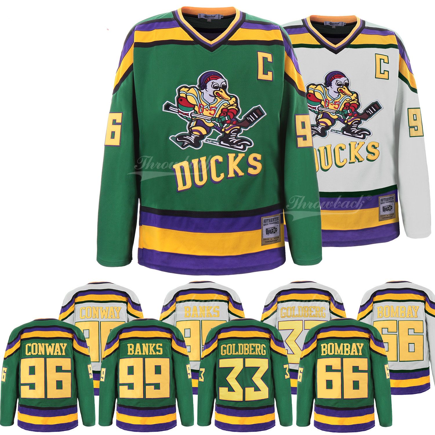 authentic mighty ducks jersey