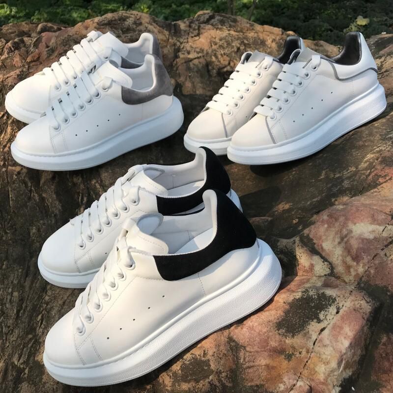 mens white platform sneakers