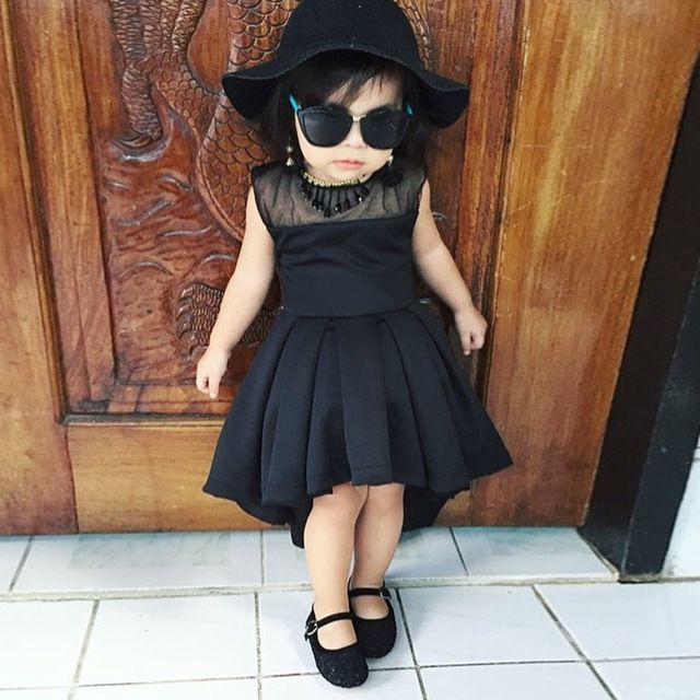 little black dress for baby girl