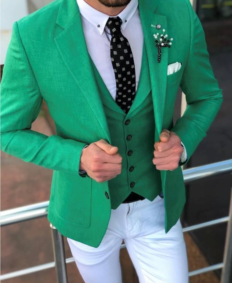 Green coat design Clearance