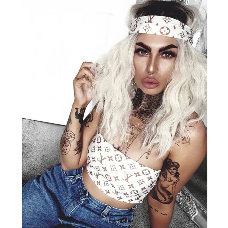 3 piece bikini set headband